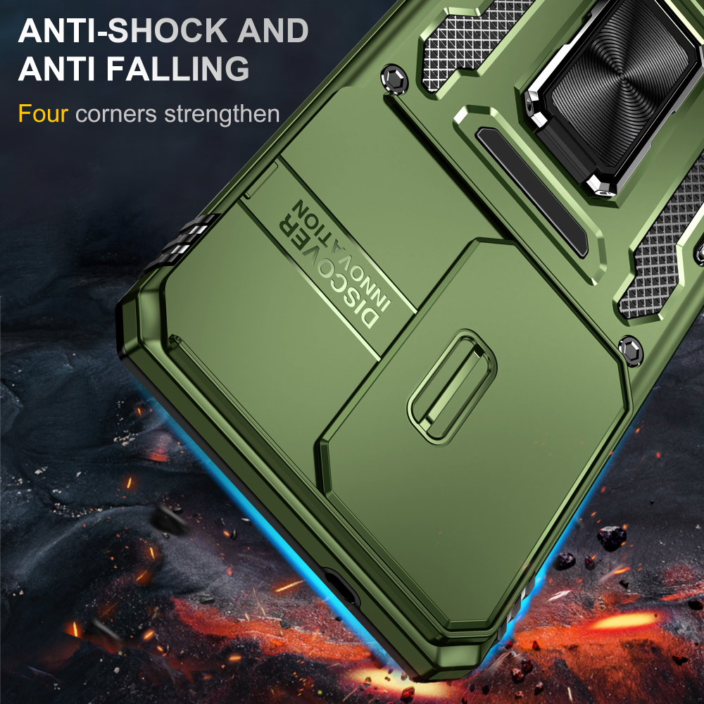 Чехол Safe Case с кольцом и защитой камеры для Samsung Galaxy S26 Ultra
