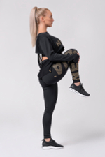 Леггинсы Gold NEBBIA print leggings 827