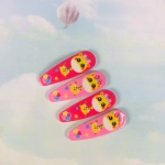 Зажимы для волос 4шт «Baby boom-Чудесный Жираф», микс 2 цвета, 5,2*1,7 см
