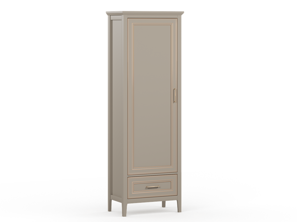 КЛАССИК шкаф REG1D1S (Глиняный серый)