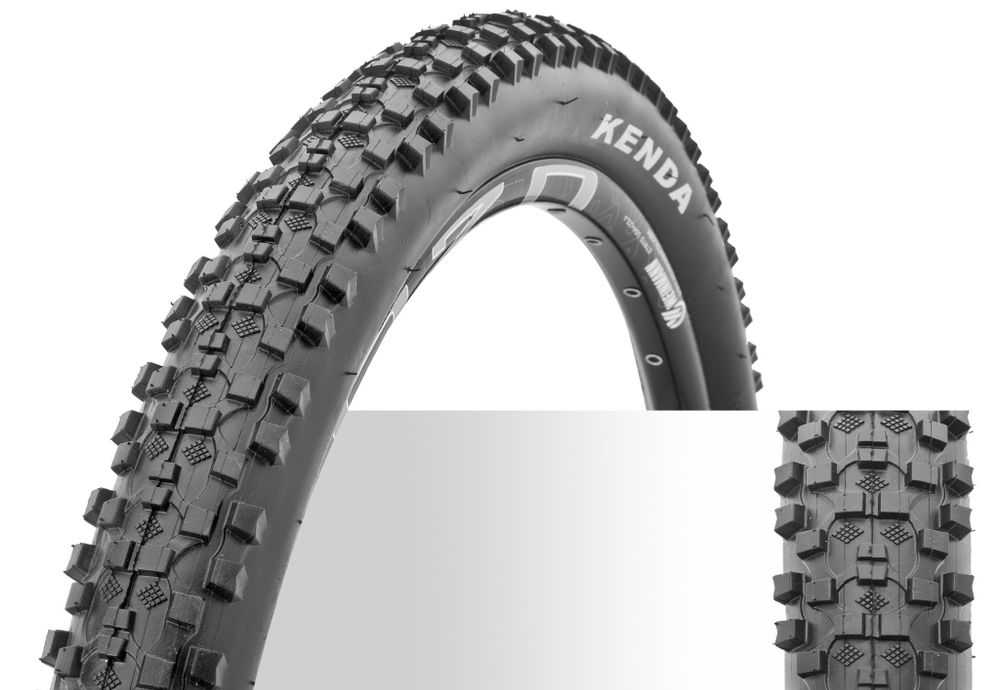 Покрышка KENDA 26"х2,10 K-1027 22 TPI черная