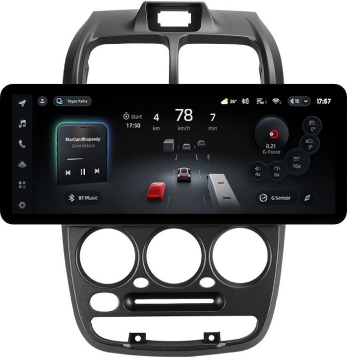 Магнитола для Hyundai Accent 2000-2011 (рамка 1 кнопка) - Teyes CC4PRO монитор 12.3" 2K QLED + рамка 9, Android 13, Быстрейшая, Snapdragon 778G, ИИ, CarPlay, DSP, 4G SIM-слот