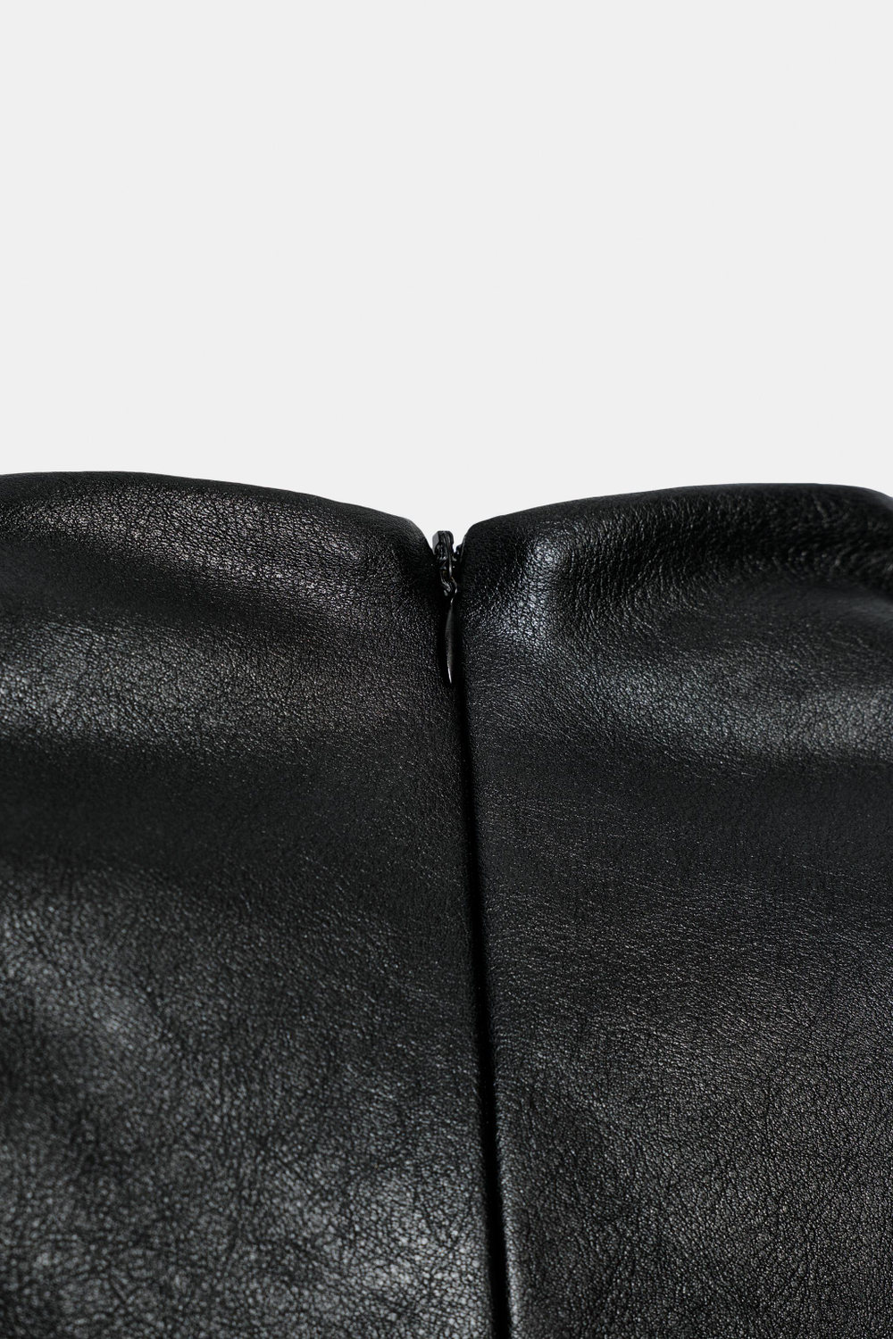 ПЛАТЬЕ МИДИ ИЗ ИСКУССТВЕННОЙ КОЖИ — ZARA