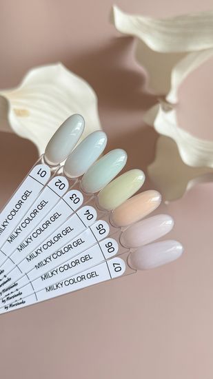 Моделирующий гель Galaxy Milky color gel №04, 20г
