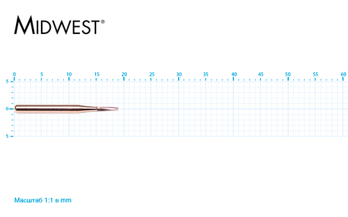 Бор твердосплавный Midwest - 210 FG 169