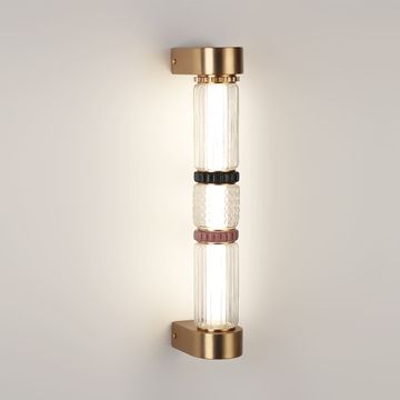 Бра 12W 4000K 5455/12WL латунь/терракот/черный COLLIER Odeon Light Exclusive