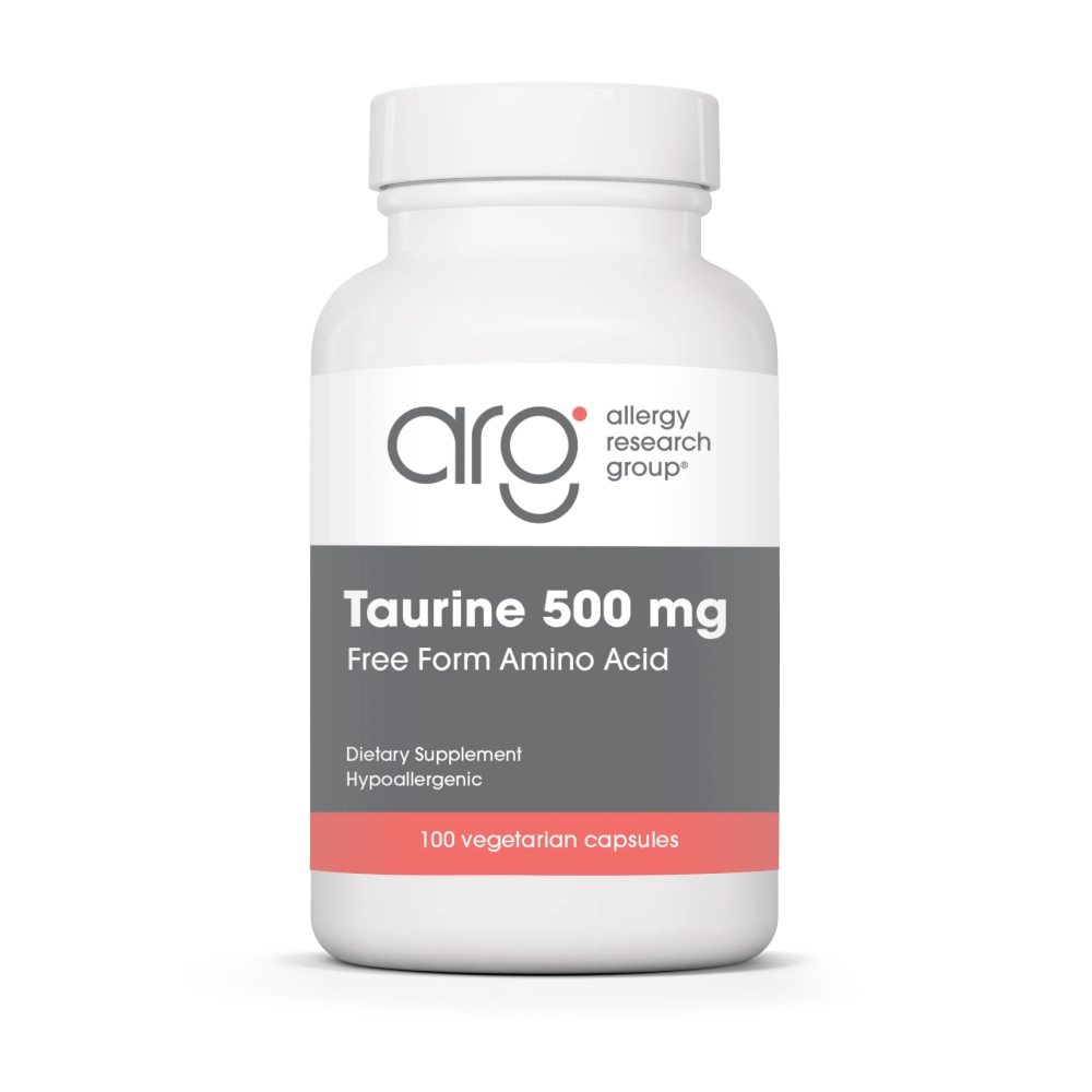 Taurine 500 мг 100 капсул Allergy Research Group
