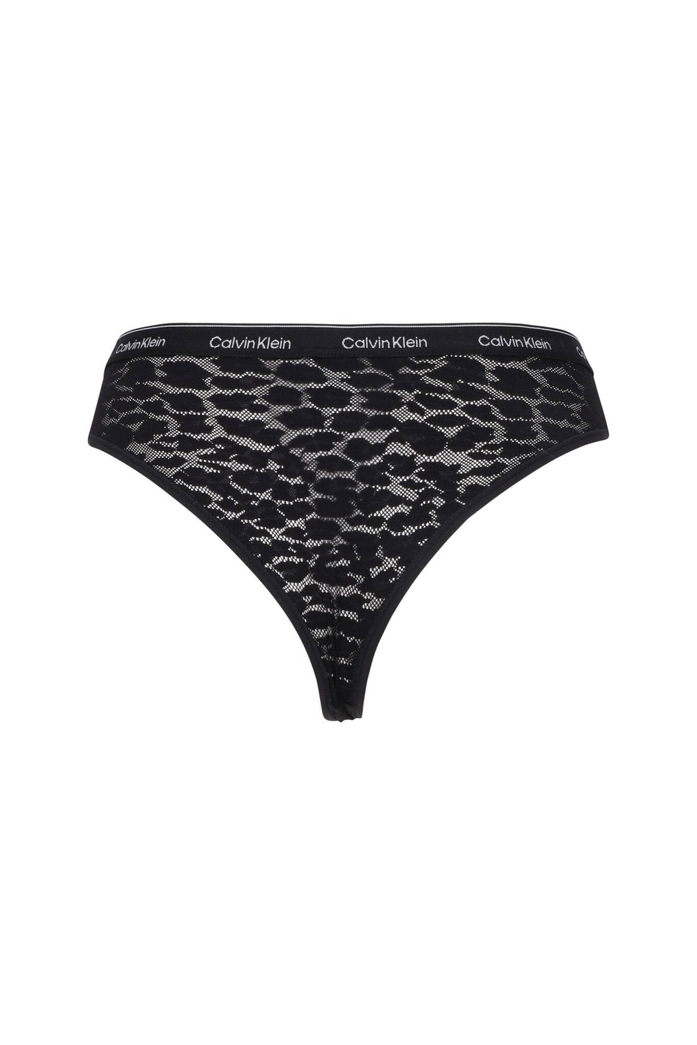 Кружевное трусики-бразилианки 3 шт. Calvin Klein Underwear - розовый(000QD5225E)