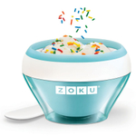 Мороженица ice cream maker голубая