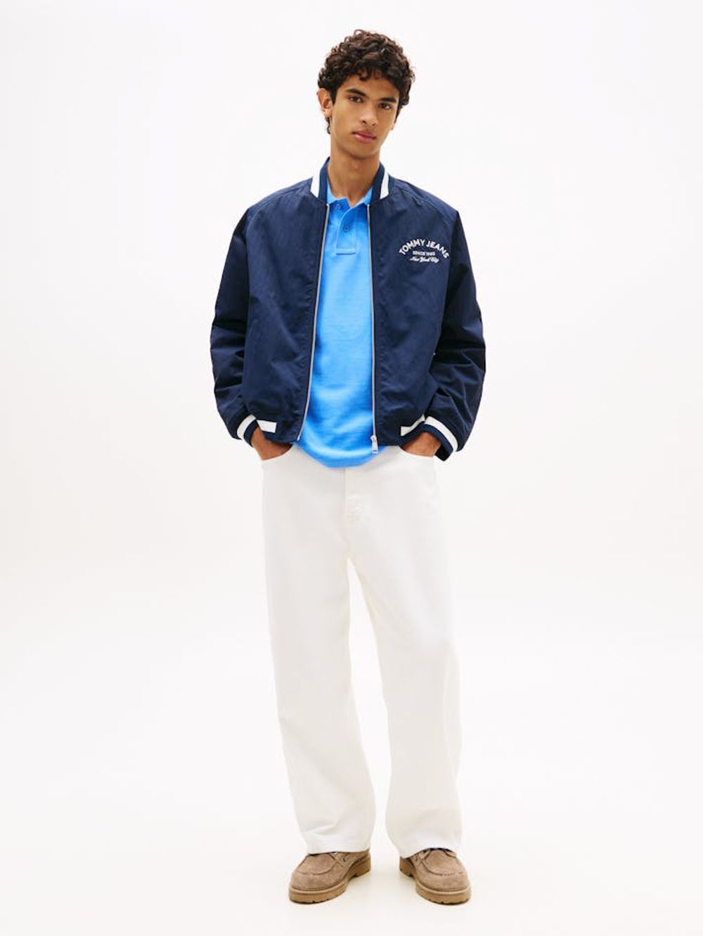 Куртка мужская TOMMY JEANS TJM VARSITY NYLON BO