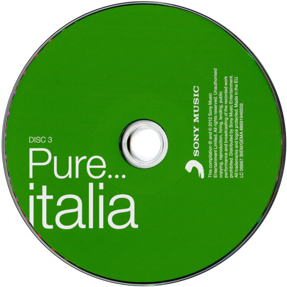 Сборник / Pure... Italia (4CD)