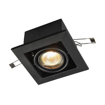 Встраиваемый светильник Maytoni DL008-2-01-B чёрный Metal Downlight