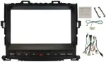 Магнитола для Toyota Alphard H20, Vellfire 2008-2014 (менее 10 динамиков, рамка с кнопками) - FarCar S500-TS10 монитор 9.5" QLED на Android 14, Быстрая, CarPlay, 4G SIM-слот
