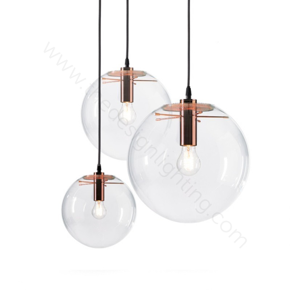 Pendant design lamp SELENE by ClassiCon D30 (Bronze)