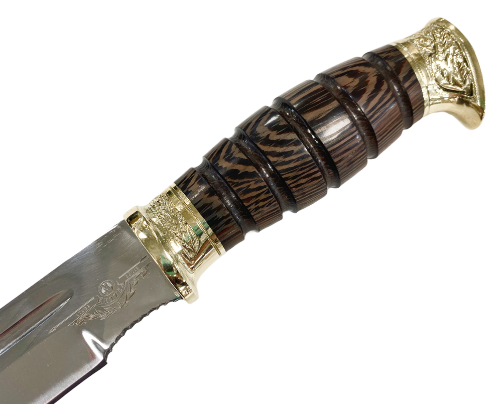 Нож Пластунский, сталь 95Х18, венге, Медтех