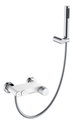 Boheme Смеситель STICK для ванны WHITE TOUCH CHROME