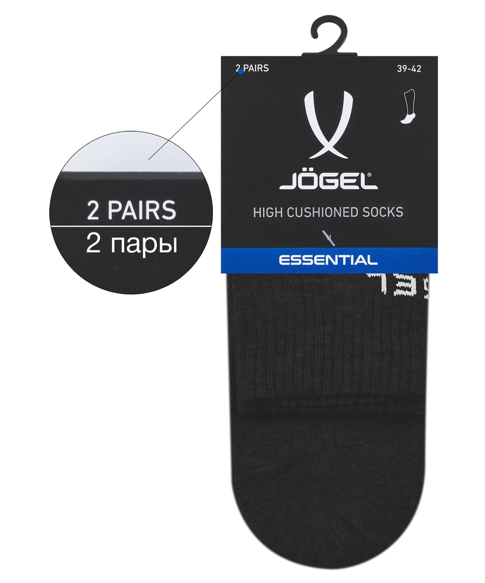 Носки высокие ESSENTIAL High Cushioned Socks, черный