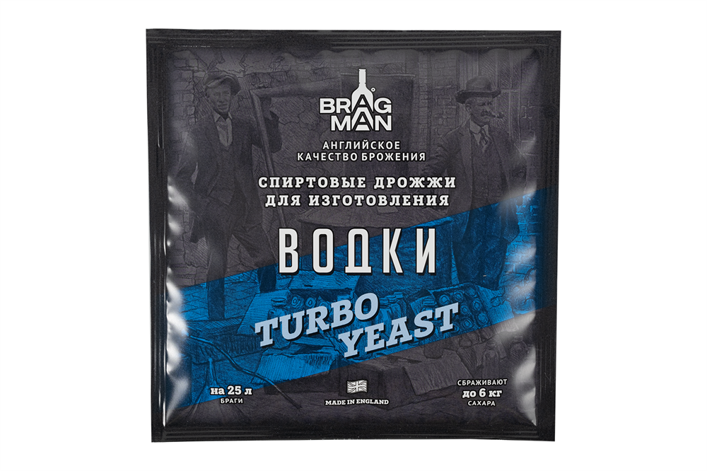 Дрожжи спиртовые Bragman Vodka 66г