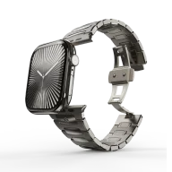Ремешок для Apple Watch 49/46/45 - ROYAL II Серый/Сталь