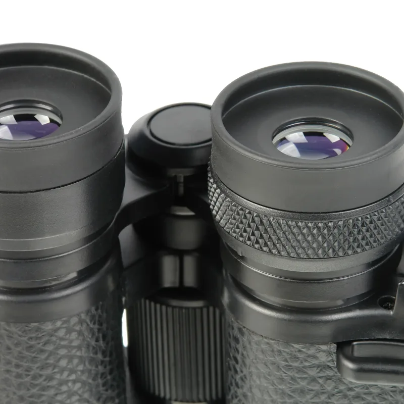Бинокль Veber Classic БПЦ 12x50 VL - крупный план окуляров и колесика фокусировки
