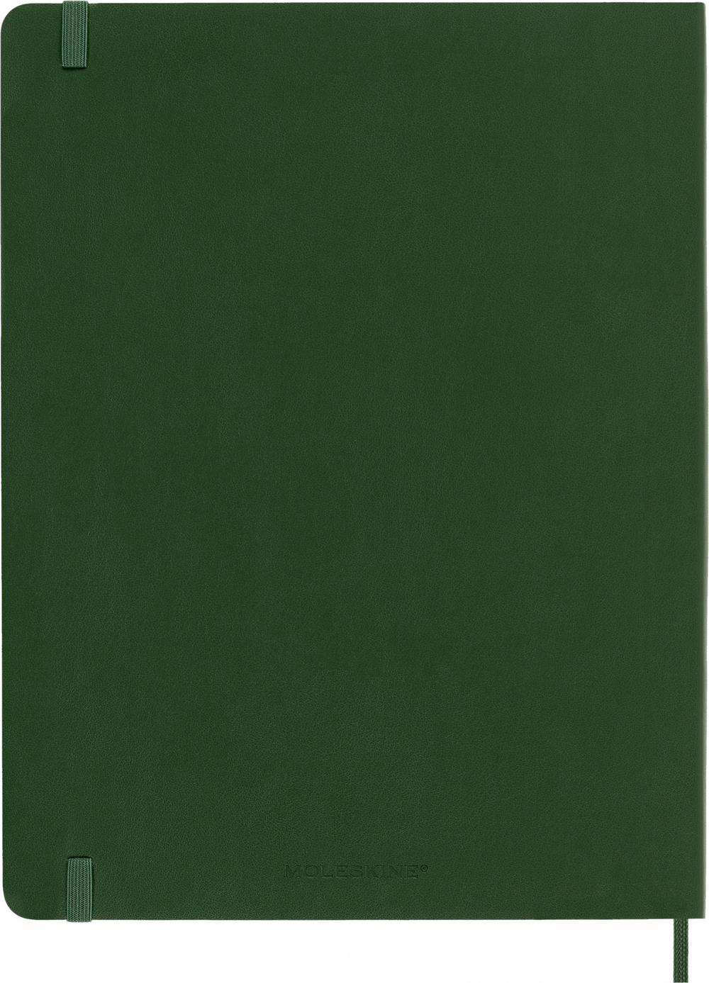 Блокнот Moleskine Classic Soft (QP623K15) 19х25 см, 192стр. без линовки, мягкая обложка, зеленый