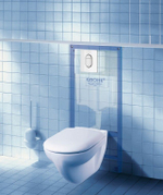 Инсталляция для подвесного унитаза Grohe Rapid SL 38929000 4 в 1 с кнопкой смыва