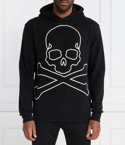 Худи Skull&Bones Philipp Plein - черный(MJB3210 PJO002N)