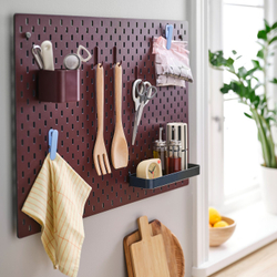 IKEA SKÅDIS  (ИКЕА СКОДИС)  -  Набор аксессуаров из 7 предметов - разноцветный