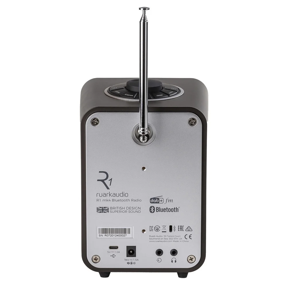 Ruark R1 Mk4 Espresso — портативная мини-система с FM/DAB-радио и Bluetooth