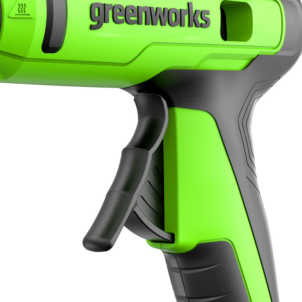 Пистолет клеевой аккумуляторный 24В Greenworks G24GLG (без АКБ и ЗУ) 3502207