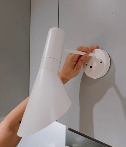 Wall design lamp AJ by Louis Poulsen (white)