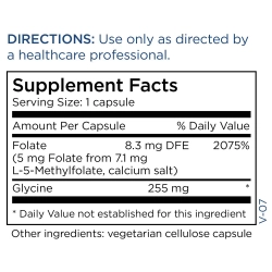 MethylPro® L-Methylfolate 5 mg