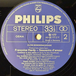 Francoise Hardy ‎– Souvenirs D'Amour (Германия 1970г.) Club