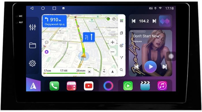 Магнитола для Toyota Avalon 5 2022-2026 (маленькая рамка) - FarCar S500-TS10 монитор 10.36" QLED на Android 14, Быстрая, CarPlay, 4G SIM-слот