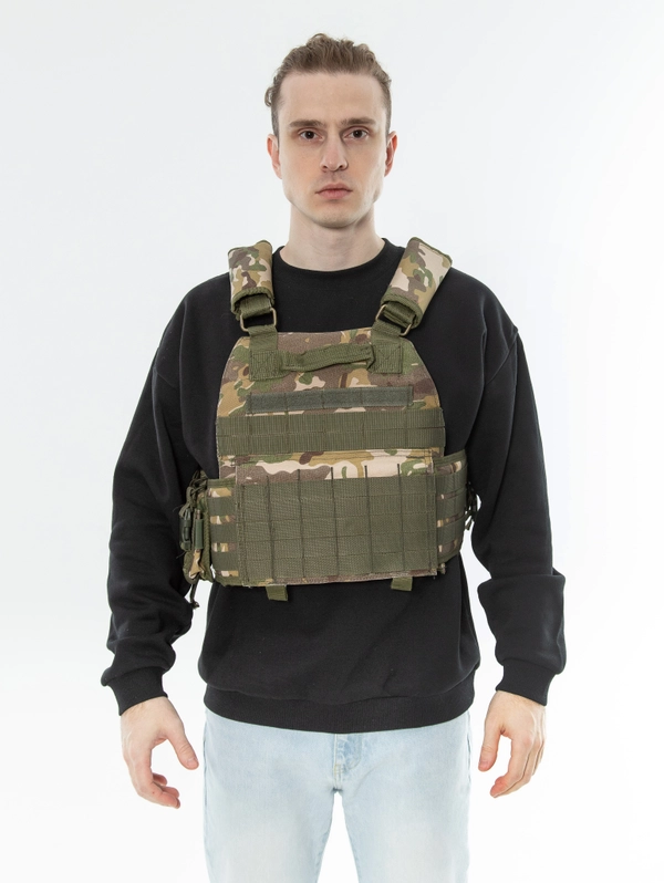 Жилет тактический универсальный molle ГР пиксель