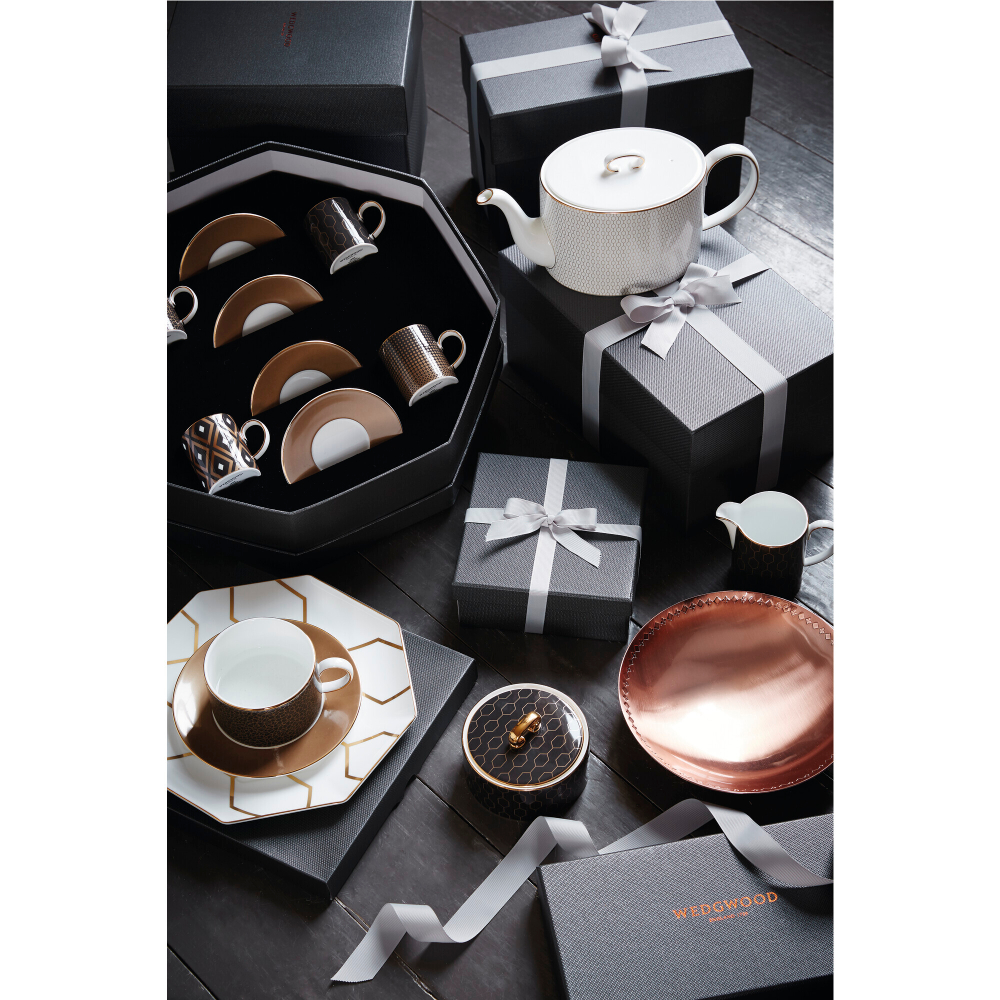 Набор чашек чайных с блюдцами 4шт 220мл Wedgwood Аррис