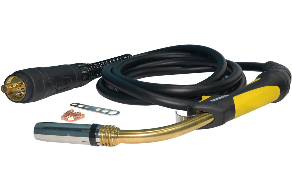Горелка сварочная с газовым охлаждением HUGONG MIG/MAG HG24-250А-4м. / MIG Torch HG24-4m.