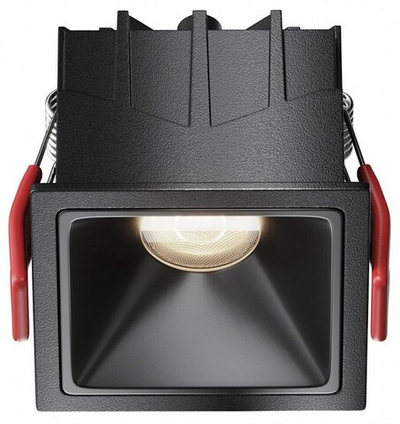 Встраиваемый светильник Maytoni Alfa LED DL043-01-10W4K-SQ-B-1