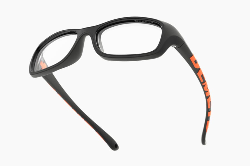 Спортивные очки с диоптриями Demetz Softness R / Black Orange / для детей до 10 лет