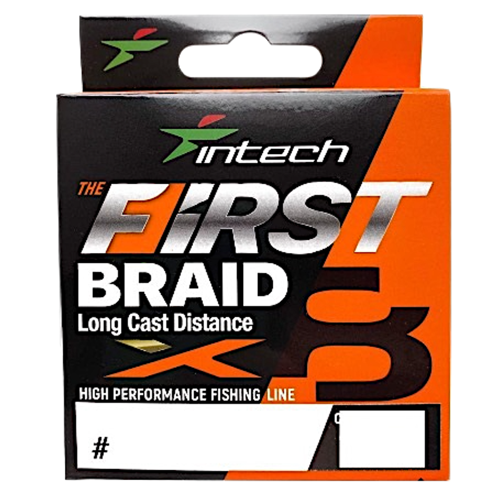 Шнур Intech First Braid X8 100м Orange -