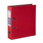 Регистратор PVC 80 мм, 10 шт, Classic A4 арочный механизм, красный EC8102224, Expert Complete
