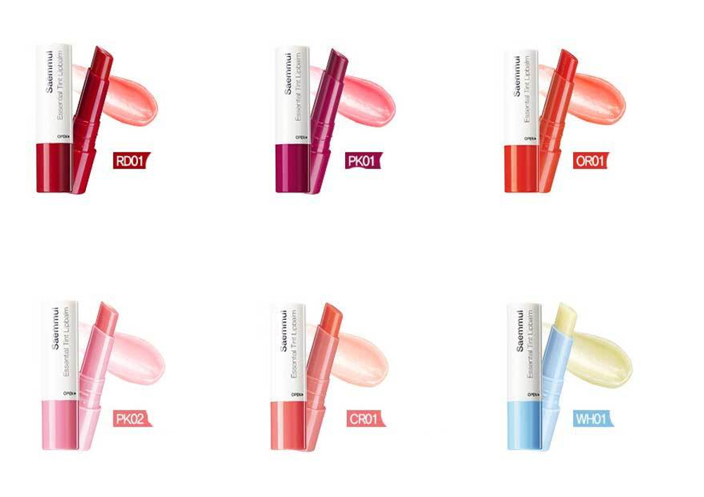 The Saem Saemmul Essential Tint Lipbalm увлажняющий бальзам-тинт для губ