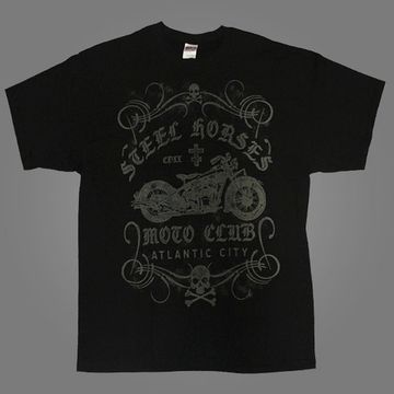 Футболка Steel Horses Motoclub ( Atlantic city )