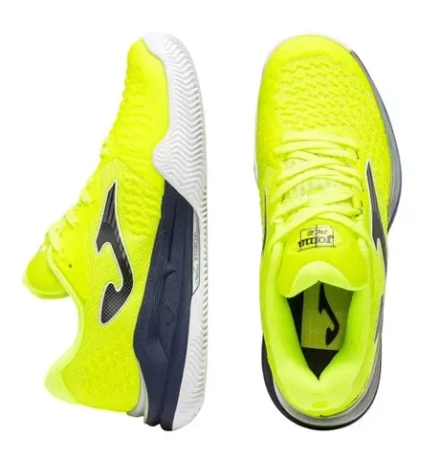 Мужские теннисные кроссовки Joma Ace 2609 Clay - fluor yellow