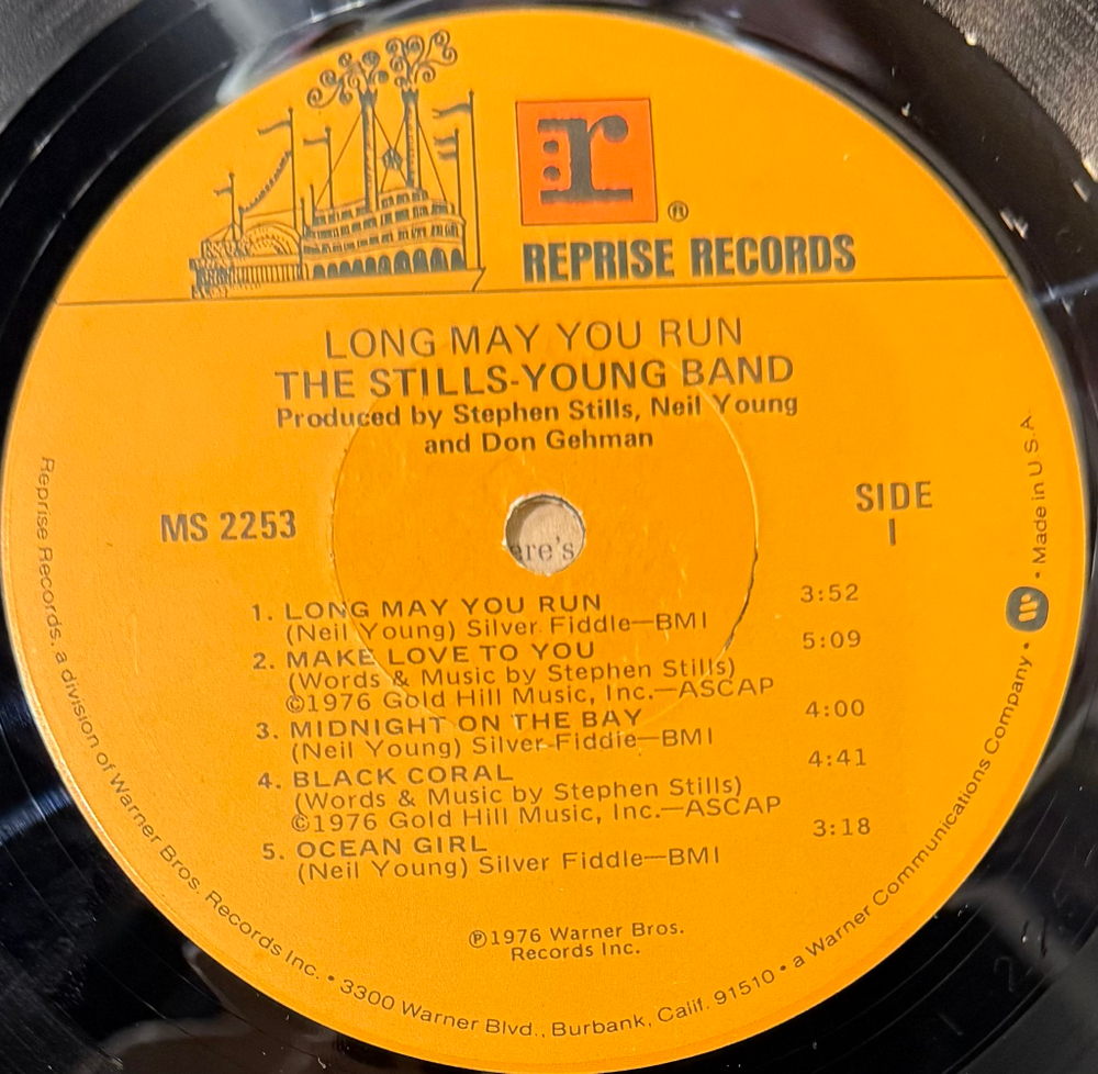 Виниловая пластинка The Stills-Young Band ‎– Long May You Run LP