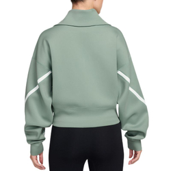 Женская Кофта теннисная Nike Advantage Dri-FIT Full-Zip Tennis - steam/white