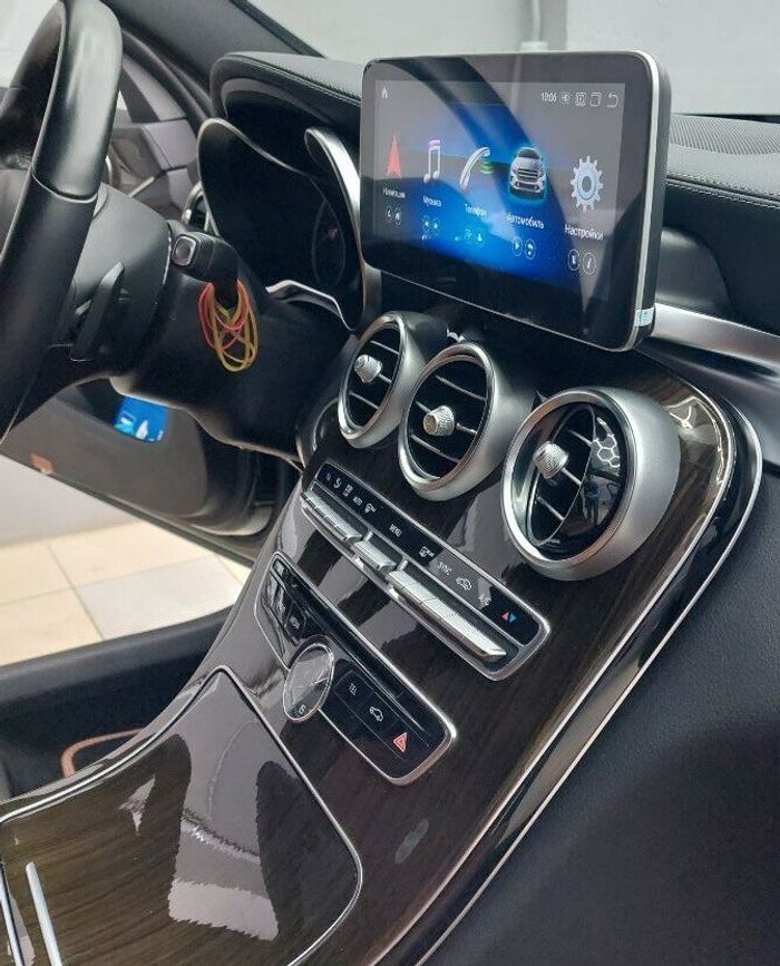 Магнитола для Mercedes-Benz C (W205), GLC (X253) 2018-2021 NTG 5.5 - RDL-6118 монитор 10.25" на Android 13, Быстрая, CarPlay, 4G SIM-слот