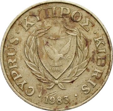 10 центов 1983 Кипр