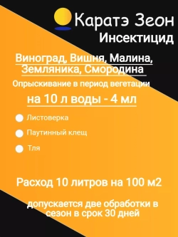 Каратэ Зеон инсектицид 100 мл
