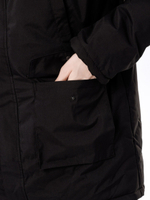 Куртка UNAFFECTED Down Hooded Parka Чёрный